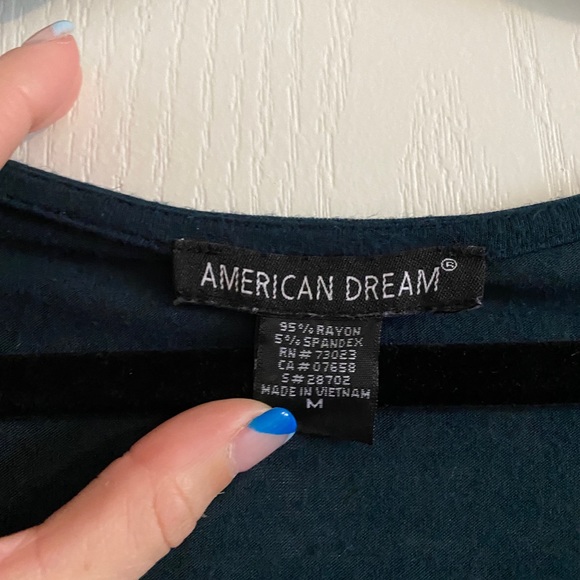 Teal women’s top - Picture 2 of 3